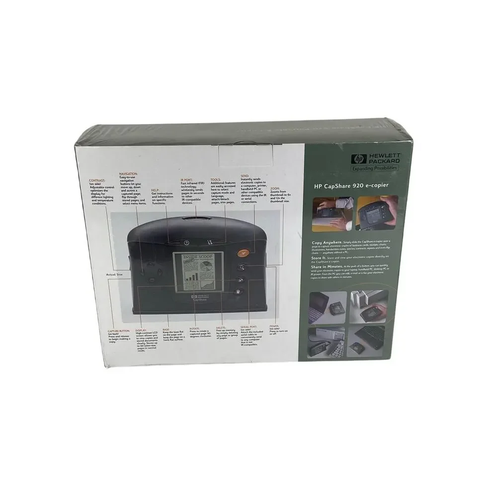 HP Capshare 920 Portable E Copier New Sealed box